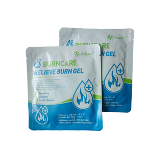 Pansement hydrogel pour brûlures Water-Jel Burn Care, pansement et spray pour brûlures, stérile, premiers secours, certifié CE, marque MMC, 10*10cm/20*45cm - Product Image 6