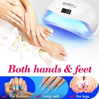 Sèche-ongles professionnel 72W Sun 5 Pro Meilleure lampe UV LED pour ongles en gel pour les ongles des doigts et des orteils