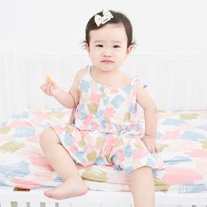 Vendita calda di nuovo Design tutina tutina per neonato set <span class=keywords><strong>salopette</strong></span> per bambini con bottone a maglia morbido stile per il tempo libero vestiti per bambine - Product Image 2