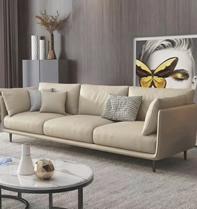 Sofá Tapizado de Estilo Contemporáneo para Muebles de Sala de Estar con Asientos Cómodos y Diseño Moderno - Product Image 1
