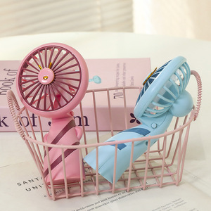 Creative <b>Mini</b> <b>Desk</b> Fan With Rechargeable Battery 2W DC Motor Handheld Portable For Indoor Use - Product Image 2