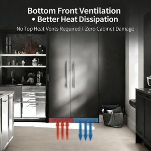 Интерактивный умный холодильник Artaus TK455 455L с большим экраном, двухдверный, типа Side-by-Side - Product Image 6