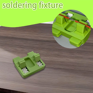 Pince à souder en fil métallique, outil de construction de modèles en plastique pour l'assemblage de jouets, couleur blanc-vert - Product Image 2