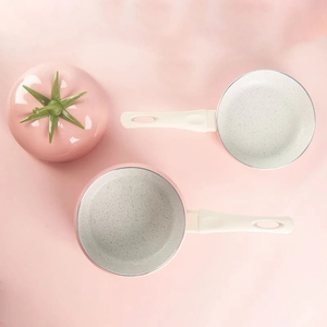 Sartén en forma de fruta y tomate, olla de Cocina de Inducción, utensilios de cocina de aluminio antiadherentes, suministros de cocina para el hogar, venta al por mayor - Product Image 2