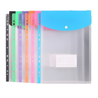 Classeur à clip en PP imprimé UV, transparent, pour partitions et feuilles de test