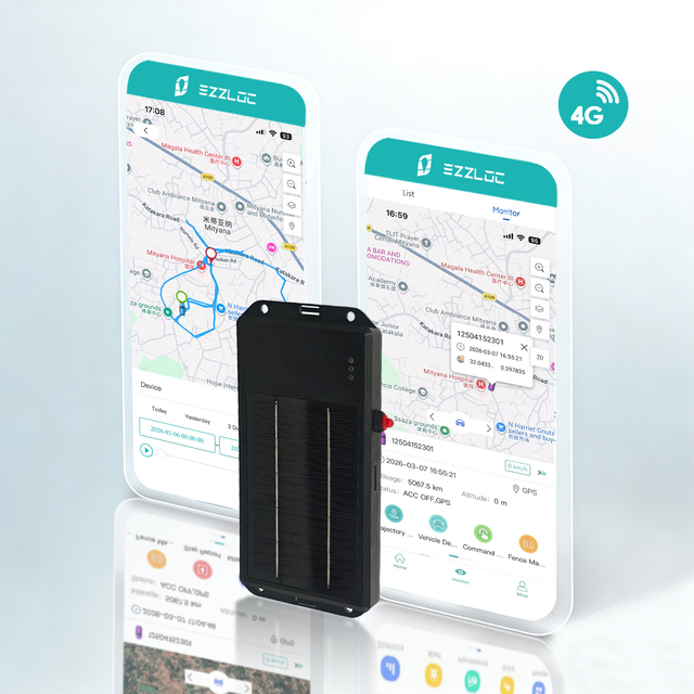 High Precision 4G Solar Energy GPS Tracker Built-in Large Battery Magnetic Waterproof Asset Tracker for Container Trailer