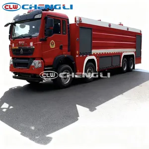 Camion-citerne HOWO 8X4 pour pompiers avec réservoir à mousse pour la lutte contre les incendies et les secours - Product Image 5