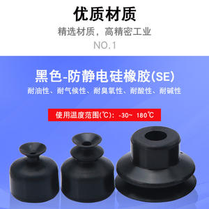 Accessoires pour bras robotique industriel à grande tête entièrement motorisé, ventouses en silicone antistatiques, buses puissantes, systèmes pneumatiques - Product Image 4