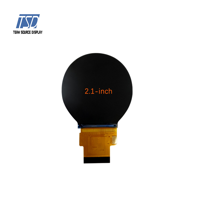 Small 2.1 inch 480*480 ips lcd screen spi+rgb 18-bit st7701s 40pin round tft lcd display module display panel