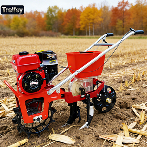 Sembradora Multifuncional de Empuje para Maíz, Soja y Cacahuete, con Succión de Aire, Sembradora de Precisión con Caja de Fertilizante - Product Image 1