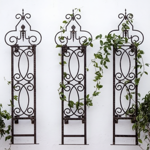 Durable metal <b>garden</b> trellis providing strong <b>decorative</b> vertical support <b>for</b> climbing plants in outdoor <b>gardens</b> - Product Image 1