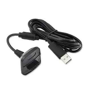 Cable de carga USB de 1,8 M y 6 pies, cargador de repuesto para mando de juego inalámbrico Xbox 360