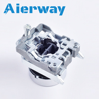Interruptor Rotatorio Selector Aierway XB4-BD33 de 22 mm, 1NO/2NO, 2/3 Posiciones, Autobloqueante, 1NC