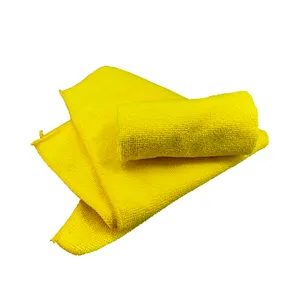 High-Performance Microfiber Cleaning Rags Ultra-Absorbent Ultrasonic Cut Edgeless Towels for Cars Soft and Durable