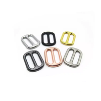 Boucle coulissante réglable en nickel de 16 mm pour sangle de sac à main, accessoire de quincaillerie pour sangle de sac, vente en gros sur mesure