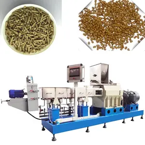 floating fish feed manufacturing excruder machine production line fish food pallet making machine supplier