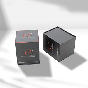 Custom Recyclable Grey Board Rigid Magnet Box Packaging Luxury Book Shaped Magnetic Gift Box with Magnetic Lid - Product Image 3