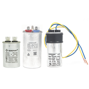 <span class=keywords><strong>Condensateur</strong></span> de démarrage moteur CBB65 35/40/45μF, boîtier en aluminium, pour compresseur CVC, longue durée de vie, homologué UL/CUL/CQC - Product Image 2