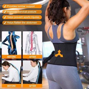 Tuta Sauna da donna con fasce antisudore per l'allenamento dello stomaco per dimagrire - Product Image 2