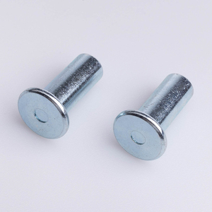 Phụ tùng ô tô phần cứng ốc vít thép <span class=keywords><strong>Hex</strong></span> đầu phẳng rỗng bán rỗng bán hình ống đinh tán cho ghế xe tấm kim loại - Product Image 3