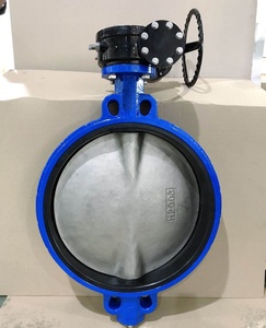 Válvula de Mariposa de 20 Pulgadas DN500 Accionada por Caja de Engranajes, Válvula POV para Riego - Product Image 2