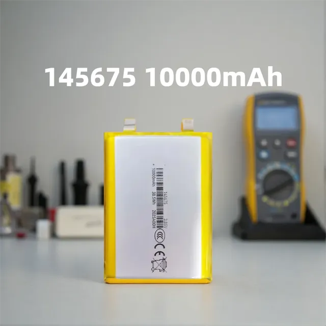 145675 3.85V 10000mAh High Capacity Rechargeable LiPo Battery for Power Banks and Portable Electronics 146074 9373129 1160100