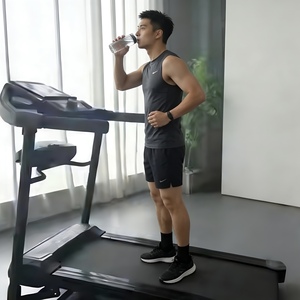 جهاز مشي قابل للطي تحت المكتب، جهاز مشي منحني محمول للياقة البدنية في المنزل مع جهاز تحكم عن بعد - Product Image 1