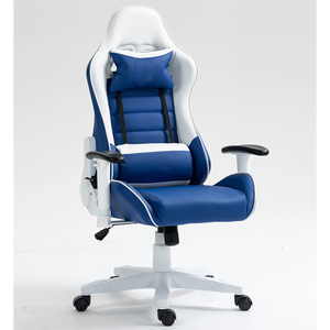 <span class=keywords><strong>Silla</strong></span> <span class=keywords><strong>Gamer</strong></span> 2D de Alta Calidad, Económica y Funcional, Totalmente Ajustable, Tapicería Personalizada Azul, para Niños y Adultos - Product Image 1