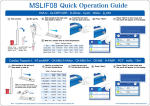 Ctni/HbA1c/d-dimer/T3 T4/tsh/bnp GP getein 1100 hormone Analyzer khô poct Analyzer xét nghiệm máu thiết <span class=keywords><strong>b</strong></span>ị phòng thí nghiệm - Product Image 6