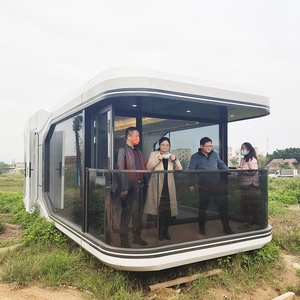 Không gian sang trọng viên nang nhà 2 phòng ngủ nhà CONTAINER đúc sẵn nhà viên nang với ban công có thể thu vào - Product Image 2