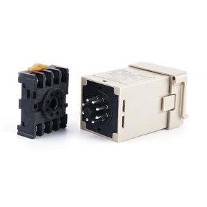 CKCTINNER รีเลย์หน่วงเวลา JY48S-1Z-2Z-S ดิจิตอลความแม่นยำสูงพร้อมฐาน - Product Image 1
