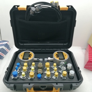 Ensemble de manomètres hydrauliques à 2 manomètres Kits de tests de diagnostic adaptés à tous les modèles d'appareils Manomètre numérique de précision - Product Image 1