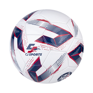 Ballon de football CJ Sports Durable 350-380g en PVC bleu avec cuir PU et caoutchouc pour les matchs d'entraînement de loisirs pour tous les âges au Vietnam - Product Image 1