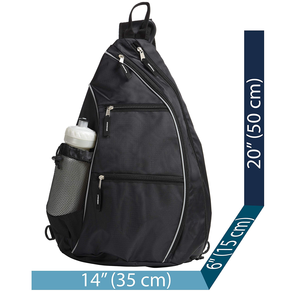 Lớn đa túi du lịch thể thao <span class=keywords><strong>Sling</strong></span> túi quần vợt racketball pickleball mái chèo Crossbody Ba lô cho nam giới và phụ nữ - Product Image 5