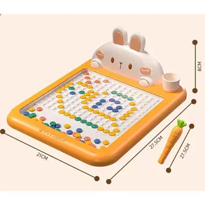 Frühe pädagogische Magnets pielzeug Kinder Kaninchen Magnets tift Zeichenbrett Spielzeug für Kinder.