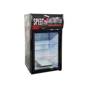 Tür anzeige Aufrechte Getränke kühlschrank Kleiner Getränkesp ender Kühlschrank maschine für Büro oder Bar mit verstellbar