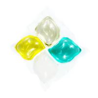 OEM/ODM Capsule de détergent de lessive en poudre Capsules de détergent de lessive pour machine Capsule biodégradable