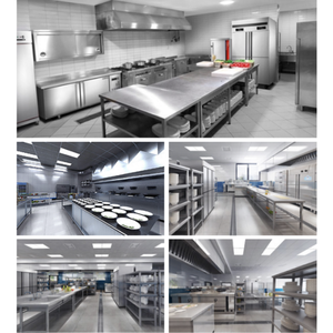 Equipamiento de Cocina de Acero Inoxidable para Restaurante 2025 Equipo de Cocina para Hotel y Restaurante Comercial - Product Image 6