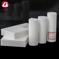 Tige PTFE solide ronde en plastique noir blanc naturel de haute qualité de 5mm à 350mm, barre PTFE
