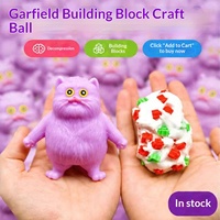 Lala für thermoplastischen Gummi, handgemachter Ball-Baustein, Bestseller, langsam rückfederndes, formbares Quetschspielzeug, niedliches Squishy ASMR