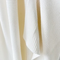 Couverture en coton de bambou tricotée pour bébé, couverture ultra douce pour nouveau-nés, couverture pour nourrissons