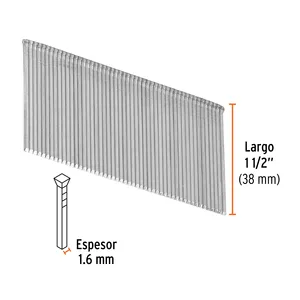 SCATOLA 1 Confezione con 2500 chiodi calibro 16, 38 mm per CLNE-16, TRUPER - Product Image 2