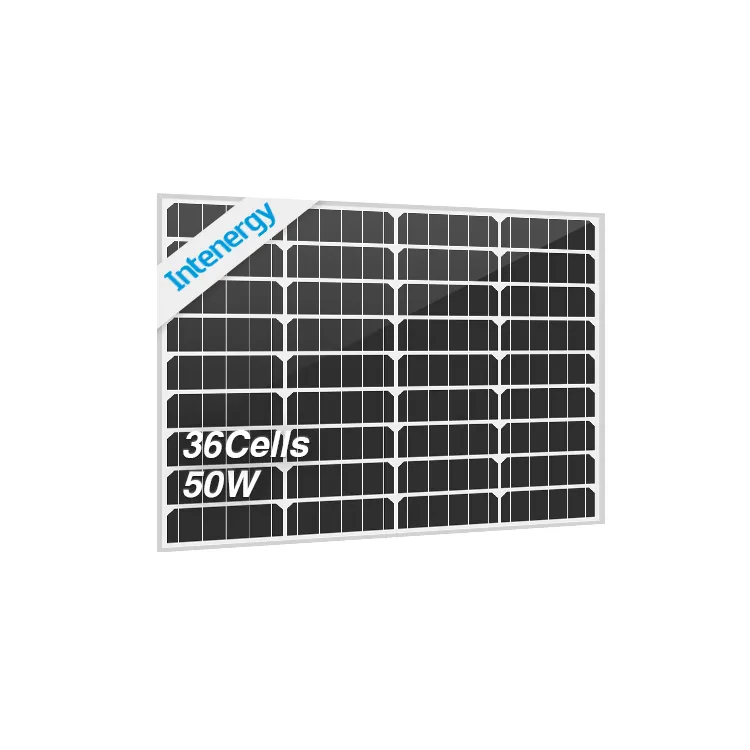 Miglior prezzo del pannello solare 50 W modulo fotovoltaico 50 Watt piccoli pannelli solari per lampioni solari