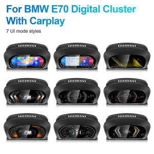 Navihua Panneau d'instruments LCD 12,3 pouces Multimédia 7 types d'interface utilisateur au choix pour BMW E70 Affichage numérique avec Carplay - Product Image 2