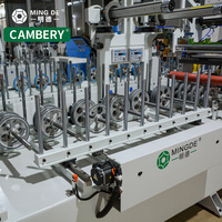 Fonctionnalité optimale Machine d'emballage de profilés en papier PVC/décoratif pour placage de bois Machine de revêtement à colle Pur Hot Mele
