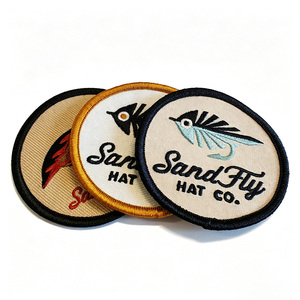 Parches Bordados Personalizados con Varios Temas <span class=keywords><strong>de</strong></span> Pesca y Caza al Aire Libre - Product Image 1