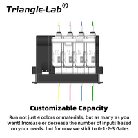 Kit Completo de Extrusor Multimaterial Trianglelab MMX, Impresora 3D Multimaterial MMU para Voron2.4 Trident