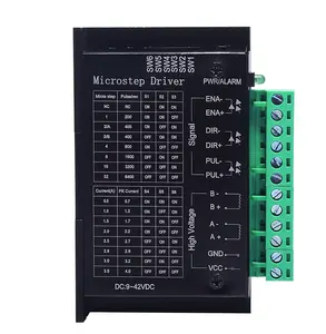 Pfide 57 Hybrid-Schrittmotor-Set mit 2,5 NM DM542S Treiber 4 A Auslasskabel 3 M Länge für effektives Fahren