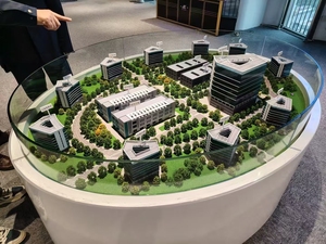 Modern Design Style Manufacturers Supply Real Estate Making Architectural Scale Model LED Lighting Urban <strong>Building</strong> <strong>Planning</strong> Model - Product Image 2
