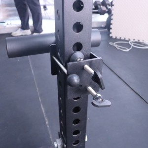 Bắc Âu gân kheo Curl Squat Giá tập tin đính kèm với bọt độn mắt cá chân thanh cho điện Rack | Squat Rack Workout công cụ cho Nordic Curls - Product Image 6